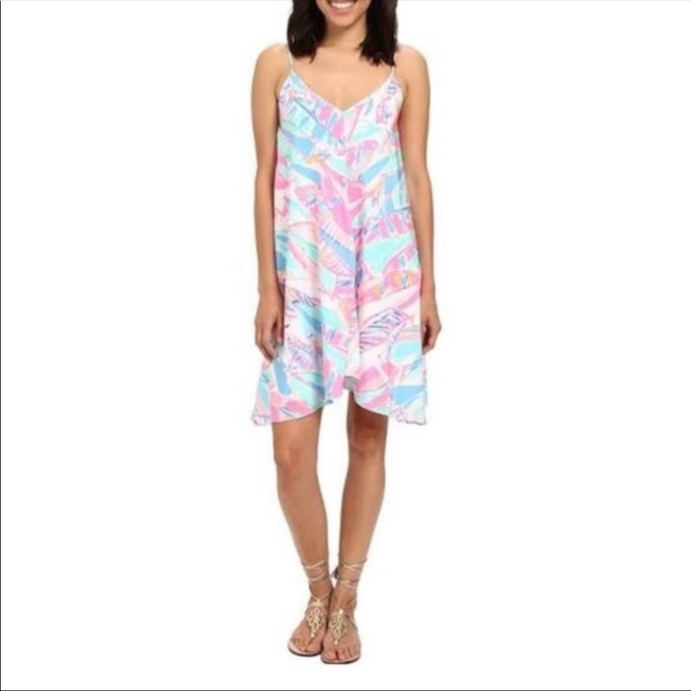 Lilly Pulitzer Clara Silk Swing Dress XS